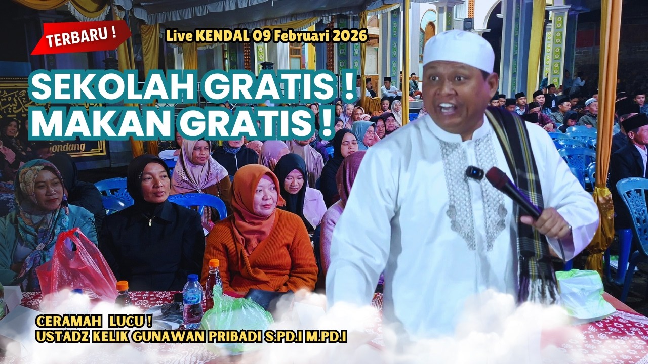 ✅ SEKOLAH GRATIS ! MAKAN GRATIS ! || USTADZ KELIK GUNAWAN PRIBADI