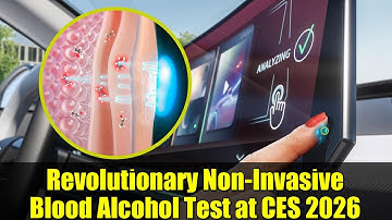 Revolutionary Non-Invasive Blood Alcohol Test at CES 2026 | trinamiX and AUMOVIO