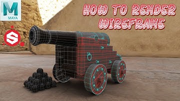 Rendering 3D models with Wireframes in Substance Painter | Quick Tips |