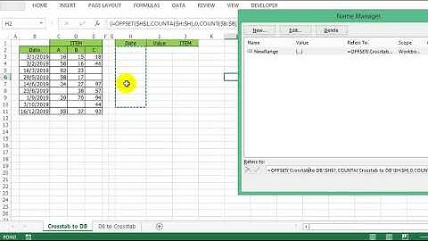 [Excel Fever] VBA ปรับรายงานกลับเป็นฐานข้อมูล
