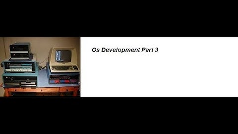 How to make a os pt 3 #os #osdev #clanguage