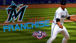 OPENING DAY IS HERE WITH A WILD FINISH!!! | Miami Marlins Franchise Ep.2
