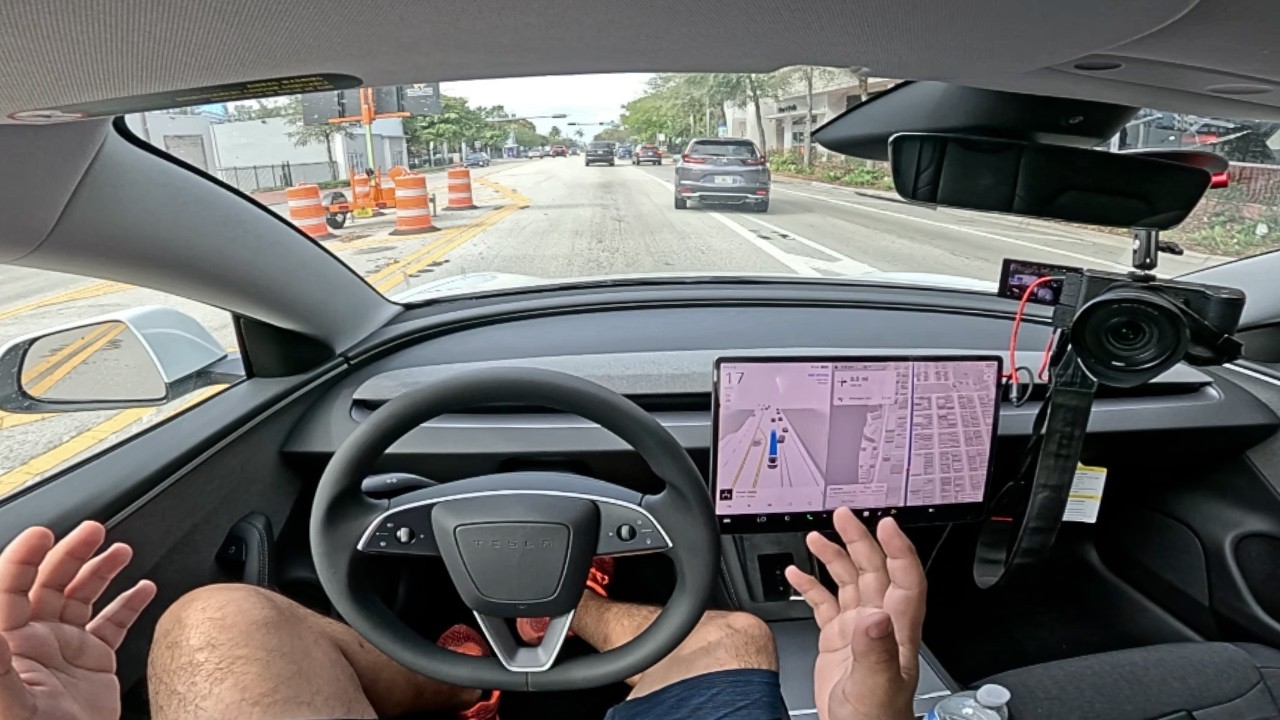 I Tried Tesla Full Self-Driving in Miami Traffic! | 2026 Model 3 - YouTube