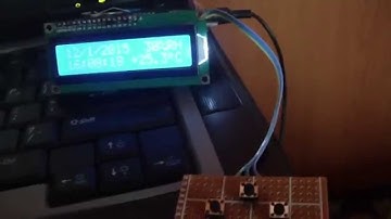 weather & full manual adjust for RTC clock with Arduino and LCD1602 display