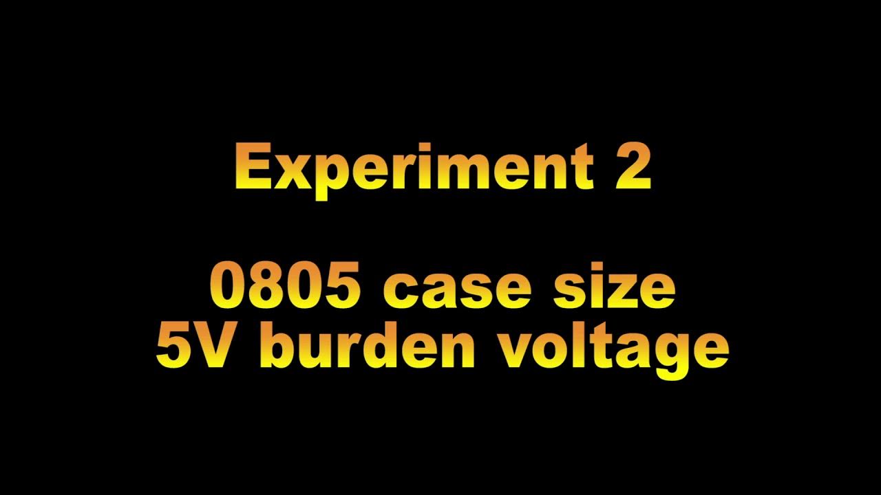 MLCC Capacitor derating case size and voltage influence YouTube