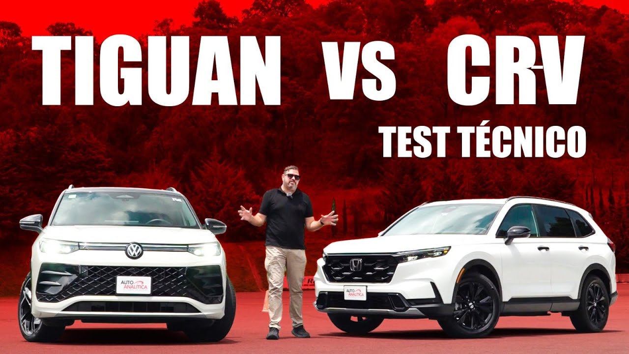 Honda CR-V Hybrid vs VW Tiguan R-Line ¿cuál da más por tu dinero?