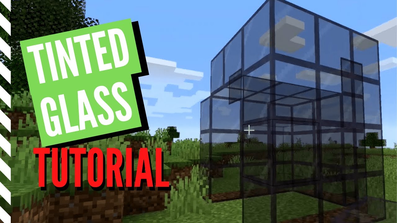 How To Make TINTED GLASS In Minecraft 1 17 Tutorial YouTube How To Make TINTED GLASS In Minecraft 1 17 Tutorial YouTube
