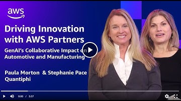 Driving Innovation with Gen AI for Automotive and Manufacturing | Quantiphi & AWS