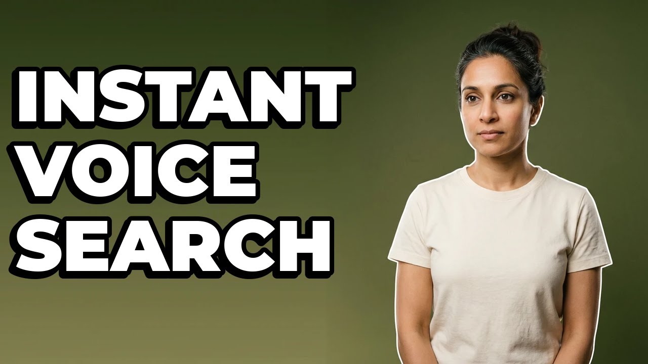 How To Quickly Launch Voice Search With A Shortcut?