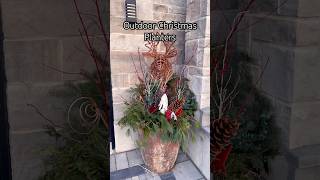 Christmas Planters DIY