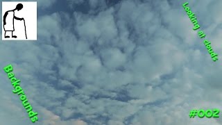 Backgrounds - Looking at clouds #002