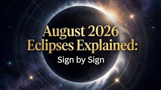 August 2026 Eclipses | VEDIC ASTROLOGY 