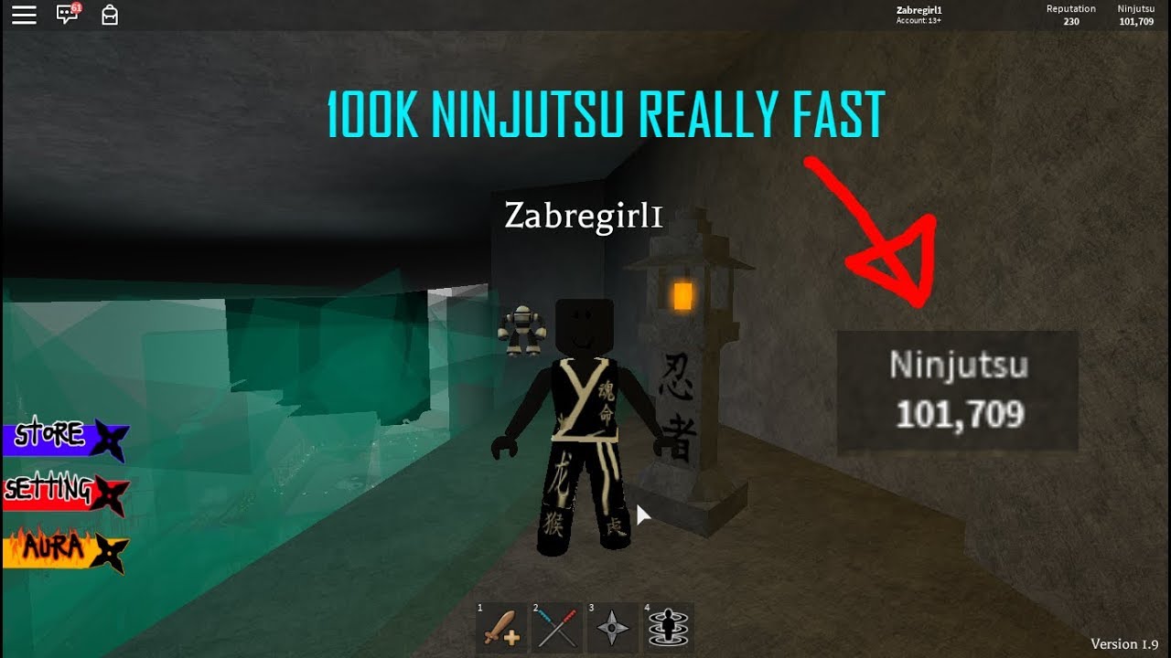 The Fastest Way To Level Up On Yin Vs Yang Assassin By Williegamez - roblox ninja simulator how to level up 100x faster