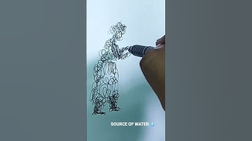 SOURCE OF WATER 💧...#shorts #youtubeshorts #drawing #colours. roy. painting