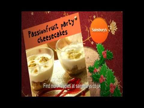 Passion Fruit Party Cheesecakes Sainsburys Try team