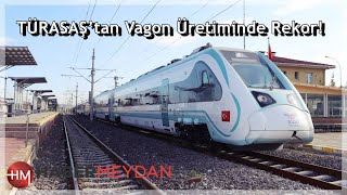 Türasaş’tan Vagon Üretiminde Rekor