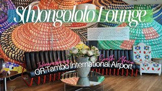 Shongololo Lounge at OR Tambo International Airport, Johannesburg, South Africa