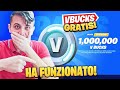 COME AVERE V-BUCKS GRATIS INFINITI nel 2025 IN 8 SECONDI nel CAPITOLO 6 DI FORTNITE ITA!!😍