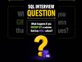 SQL INTERVIEW QUESTION (AMAZON )GROUP BY with NULL # shorts #sql