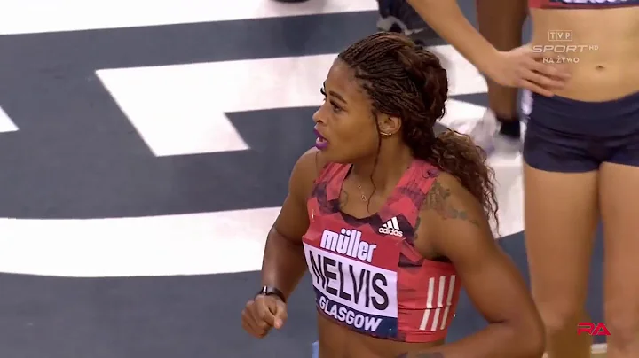 SHARIKA NELVIS VS CHRISTINA MANNING - IAAF WORLD I...