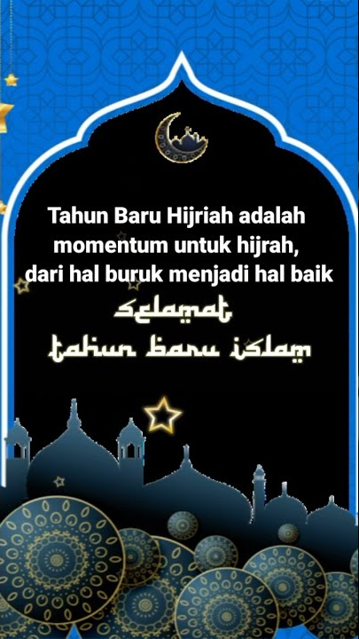 Selamat Tahun Baru Islam 1444 H