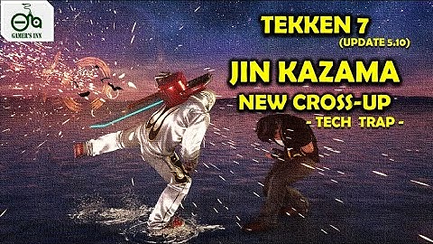 Jin kazama New Cross-up ||A route to new mix-ups / tech traps for Jin Kazama|| (Tekken 7 Update 5)