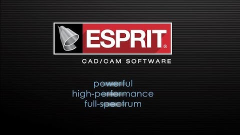Discover the ESPRIT in 5 minutes