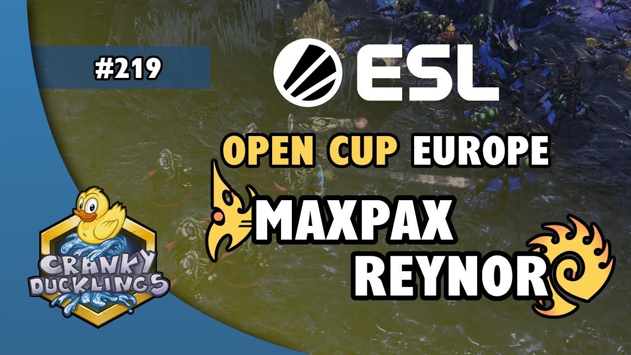 MaxPax vs Reynor - PvZ | ESL Open Cup 