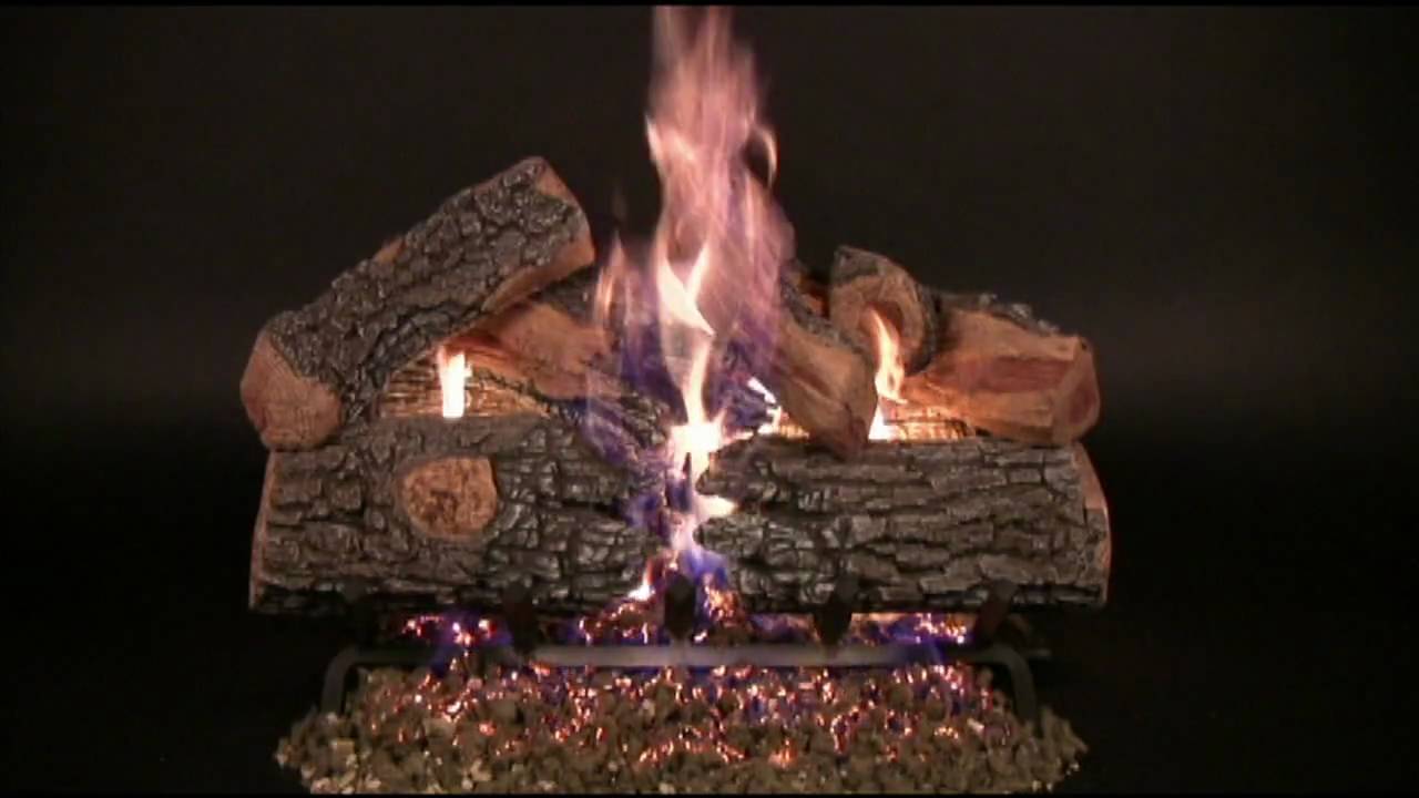 Rasmussen Evening Prestige Vented Gas Logs – Mantels Direct