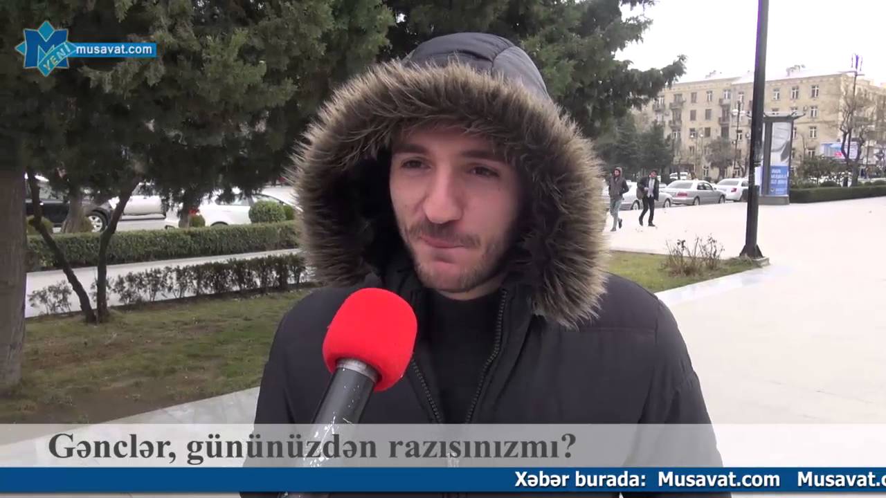 neftekhimik nizhnekamsk Gənclər, gününüzdən razısınızmı? VİDEOSORĞU