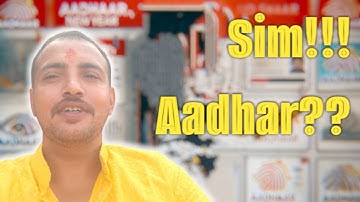 SIM Card Stopped Working on New Year?! Aadhaar Biometrics Lock Mistake Exposed!