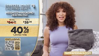 Tam Fam - Calming Heat | Calming Heat Acupressure - 9 Settings Heating Pad with Cover screenshot 5