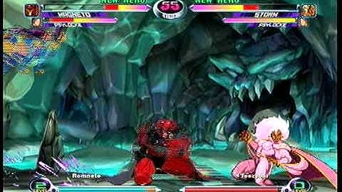 MvC2 Online (360): Brett (MSP) vs TeezyBoi (MSP) 3 .:10.26.09:.