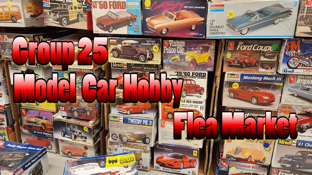 Group 25 Model Car Hobby Flea Market YouTube