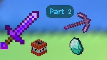 Minecraft RANDOM ITEM skyblock part 2