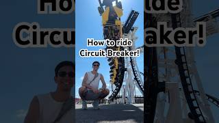 How to ride Circuit Breaker! #COTALAND #rollercoaster #circuitoftheamericas #themepark
