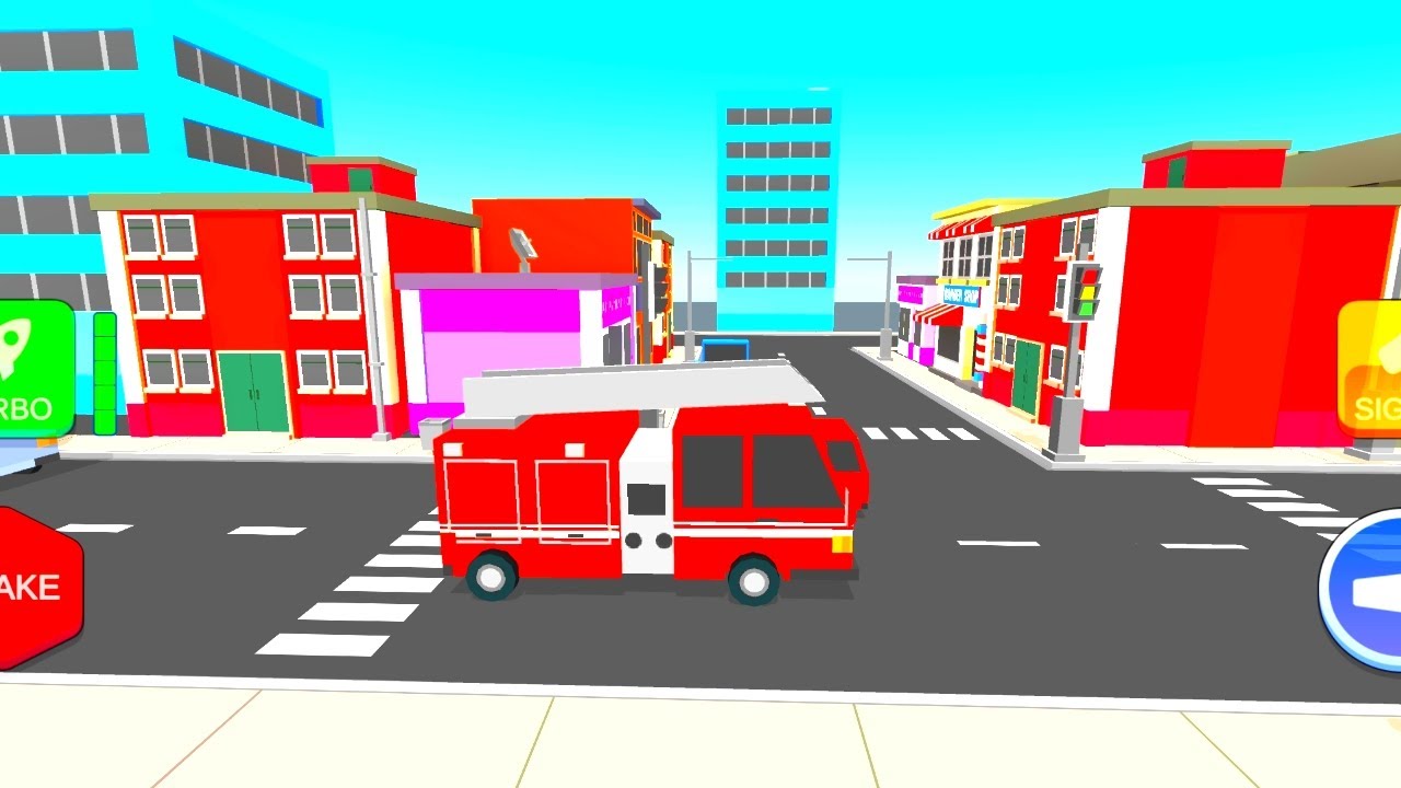 game city patrol ini menyelamatkan gedung dan rumah yang lagi kebakaran! City Patrol game kem