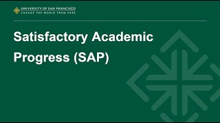 Famous Satisfactory Academic Progress SAP Webinar Profile