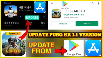 HOW TO UPDATE PUBG KR 1.1.0 VERSION I UPDATE PUBG KR 1.1 VERSION I IOS AND PLAYSTORE