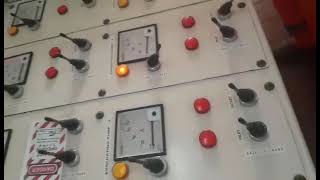 Manual operation of floating dock using joystick, with 2 way radio using for communication 