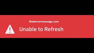 Unable to refresh (Grindr)