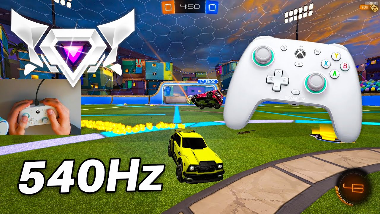 GAMESIR G7 SE ASMR 😴 Rocket League Ranked 🏆 Satisfying 360 FPS 4K