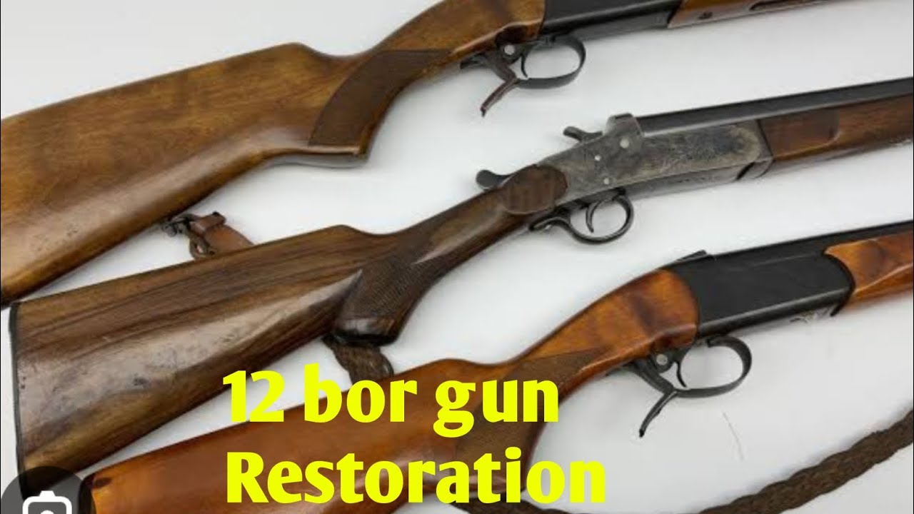 Very Rusty 12 bor gun Restoration!!