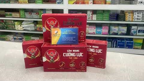 Viên uống Sâm Nhung Cường Lực Tuệ Linh - Nhà Thuốc Trung Nguyên