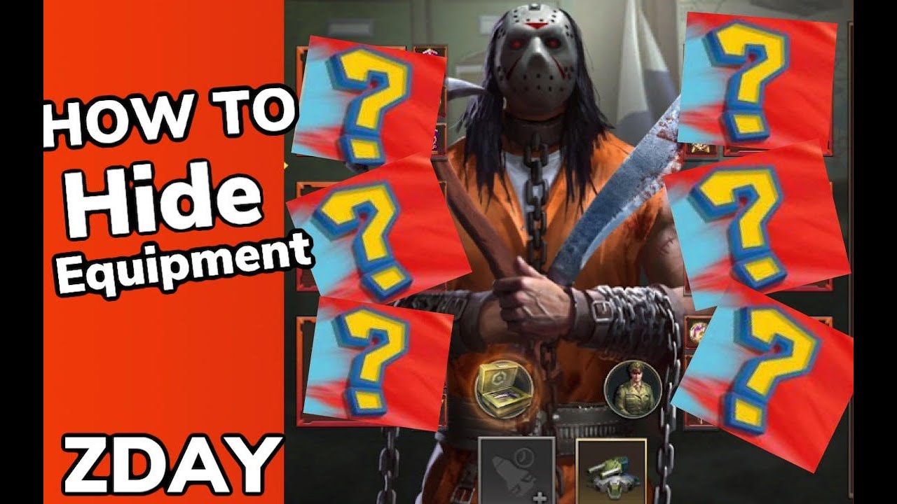 HOW TO HIDE YOUR EQUIPMENT FROM OTHER PLAYERS | Z DAY HEARTS OF HEROES MMO