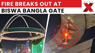 FIRE SCARE IN KOLKATA! Blaze At Biswa Bangla Gate Restaurant Brought Under Control
