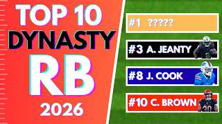 The Top 10 Dynasty Running Backs in 2026 | Dynasty Rankings