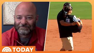 Viral Father and Daughter Talk Heartwarming Little League Moment