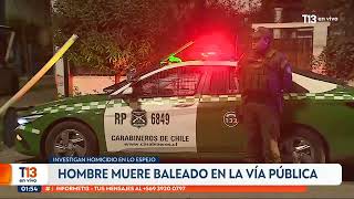 Dos fallecidos y un herido grave en balaceras en la Región Metropolitana