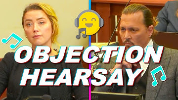 🎶Johnny Depp Amber Heard Trial Theme Song🎶 Objection! Hearsay!